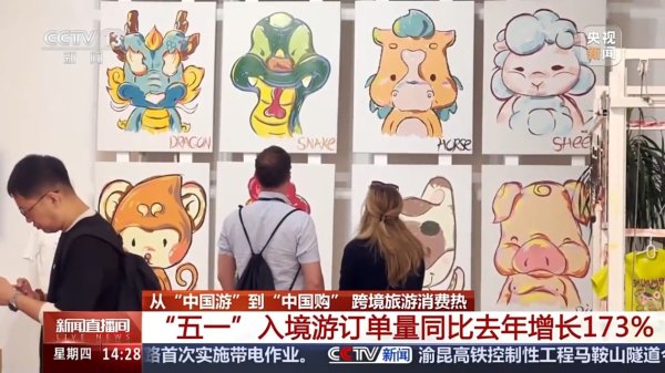 配资网站资讯 来中国“买买买” “五一”入境游订单量同比增长173%